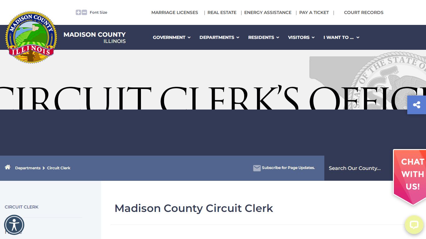 Welcome to Madison County, IL